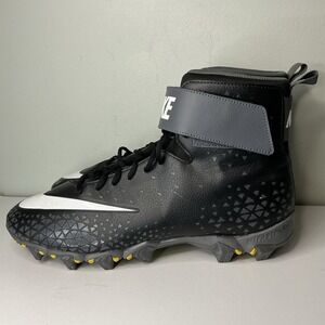 Nike Force Savage Shark Men's Size 14 Football Cleats 880109-002 Black Shoes